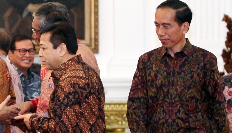 PERTEMUAN PERTAMA NOVANTO-JOKOWI PASCA ‘PAPA MINTA SAHAM’
