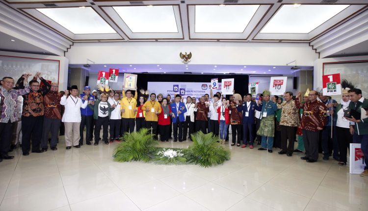 NOMOR PARTAI PESERTA PEMILU